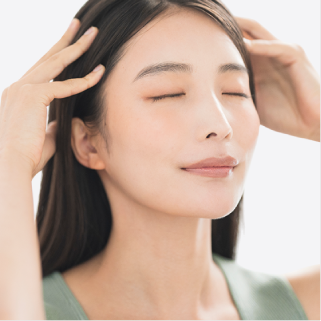 洗澡時或洗澡後的頭部按摩適用